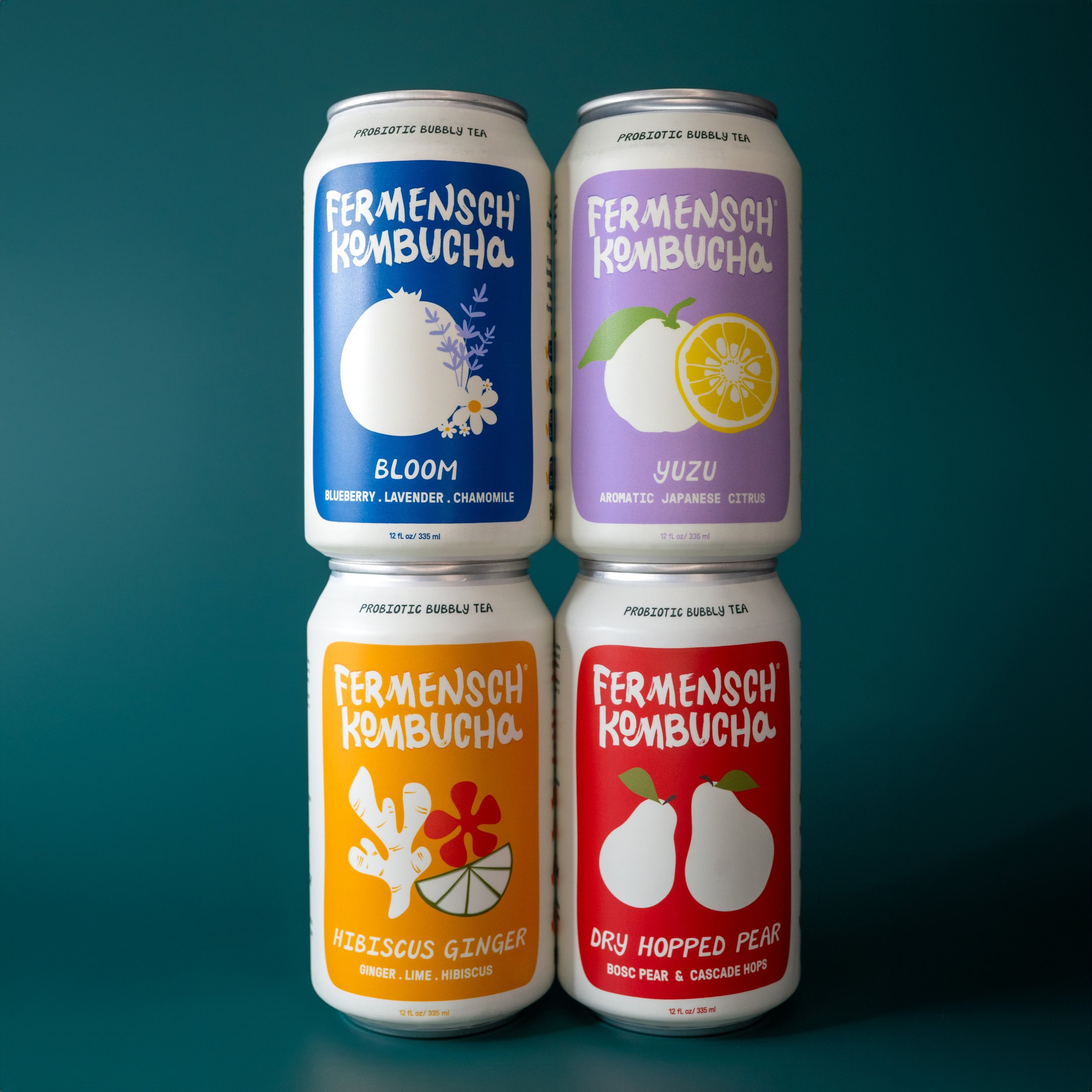 Build Your Own 12 Pack — Fermensch Kombucha